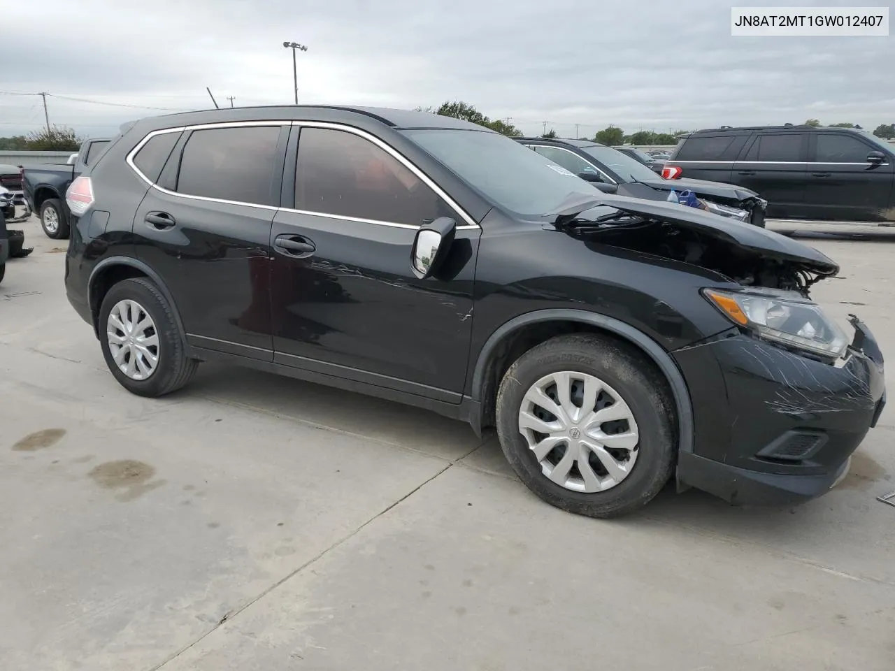 2016 Nissan Rogue S VIN: JN8AT2MT1GW012407 Lot: 70432364