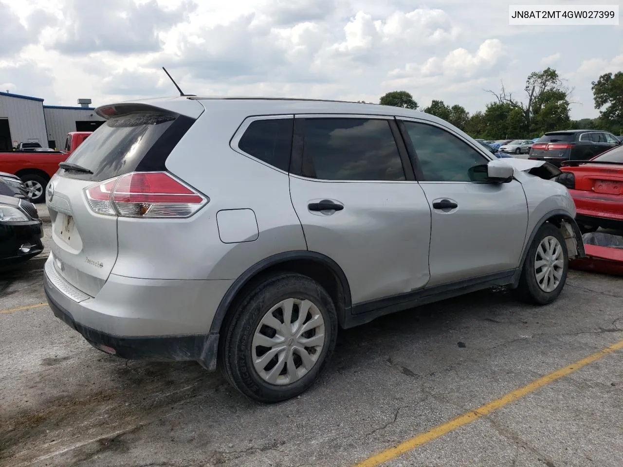 2016 Nissan Rogue S VIN: JN8AT2MT4GW027399 Lot: 70434914