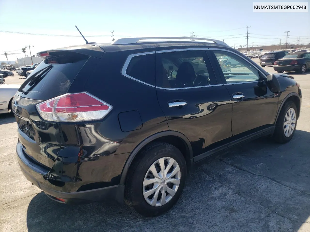 KNMAT2MT8GP602948 2016 Nissan Rogue S