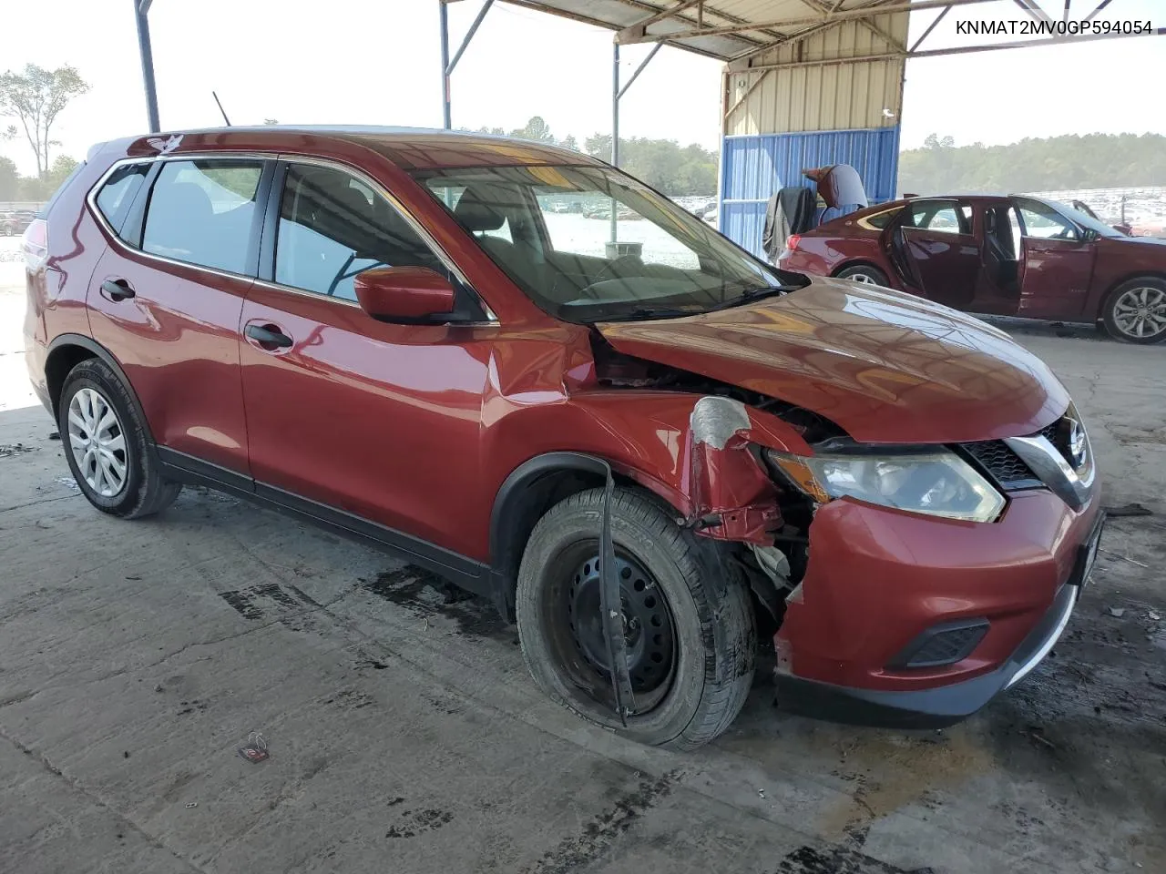 KNMAT2MV0GP594054 2016 Nissan Rogue S