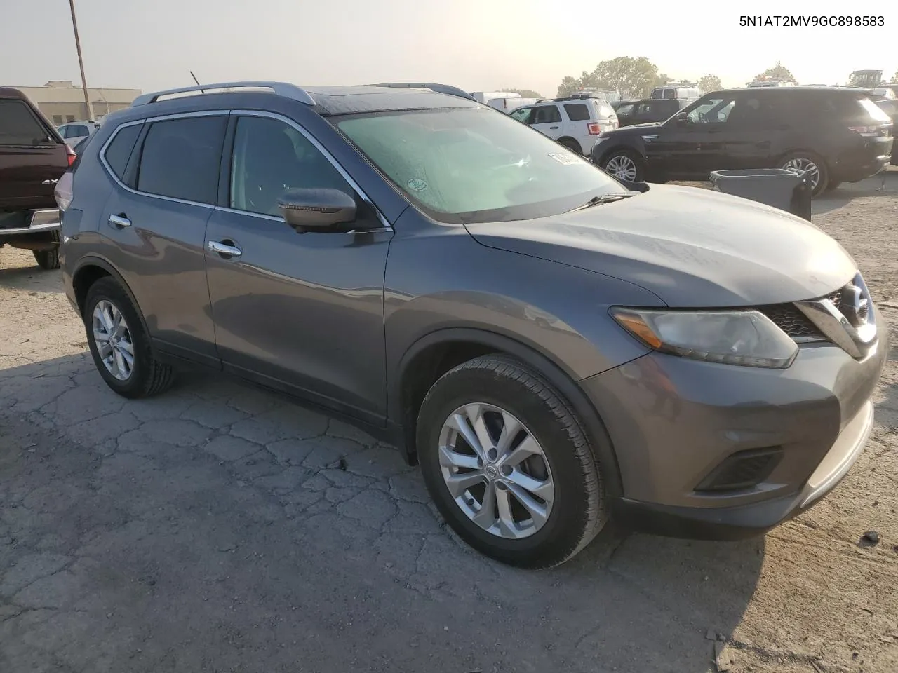 2016 Nissan Rogue S VIN: 5N1AT2MV9GC898583 Lot: 70647254