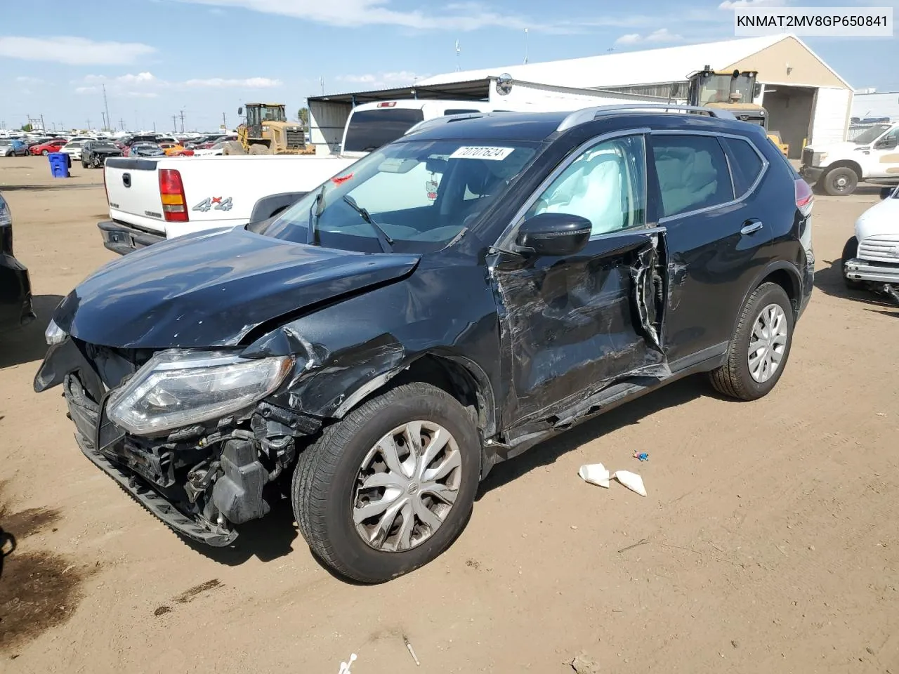 KNMAT2MV8GP650841 2016 Nissan Rogue S