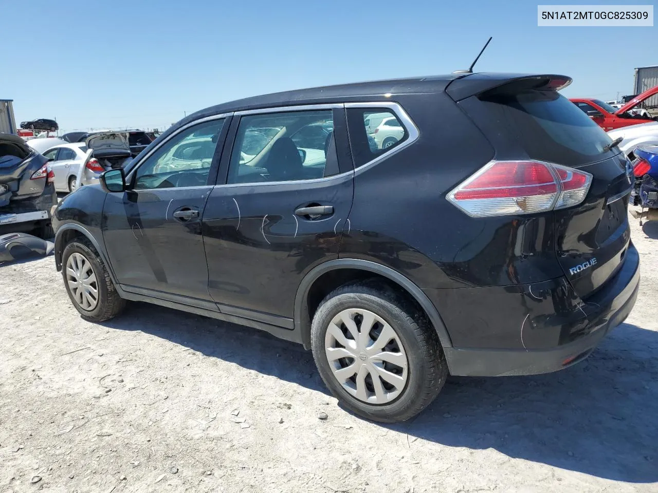 2016 Nissan Rogue S VIN: 5N1AT2MT0GC825309 Lot: 70756014