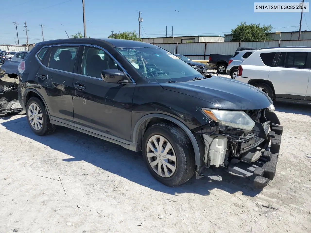 2016 Nissan Rogue S VIN: 5N1AT2MT0GC825309 Lot: 70756014