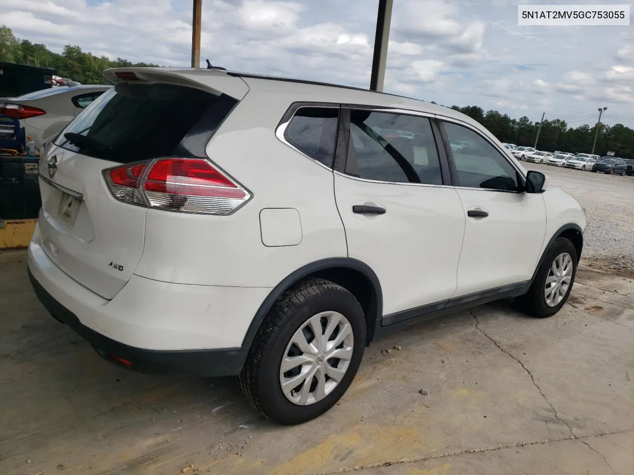 2016 Nissan Rogue S VIN: 5N1AT2MV5GC753055 Lot: 70848774