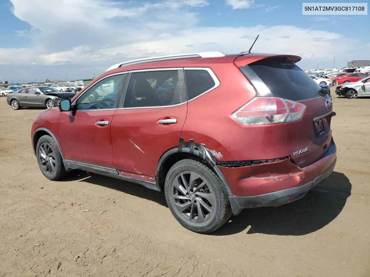 5N1AT2MV3GC817108 2016 Nissan Rogue S