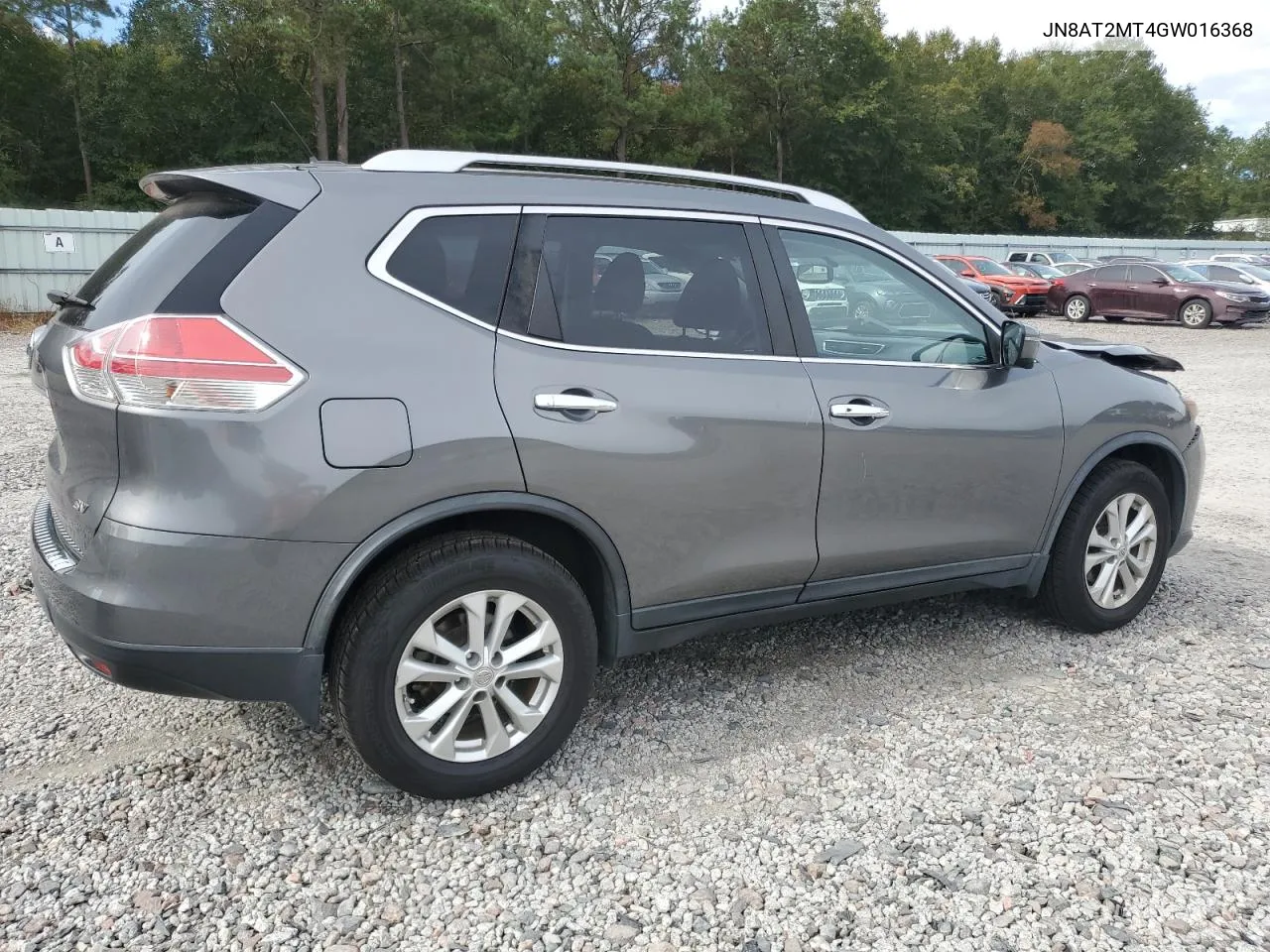 2016 Nissan Rogue S VIN: JN8AT2MT4GW016368 Lot: 71039014