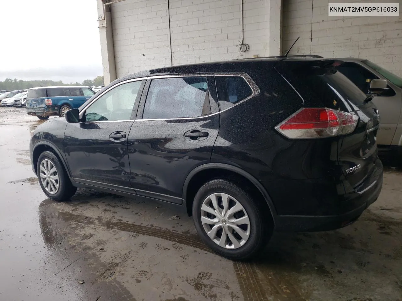 KNMAT2MV5GP616033 2016 Nissan Rogue S