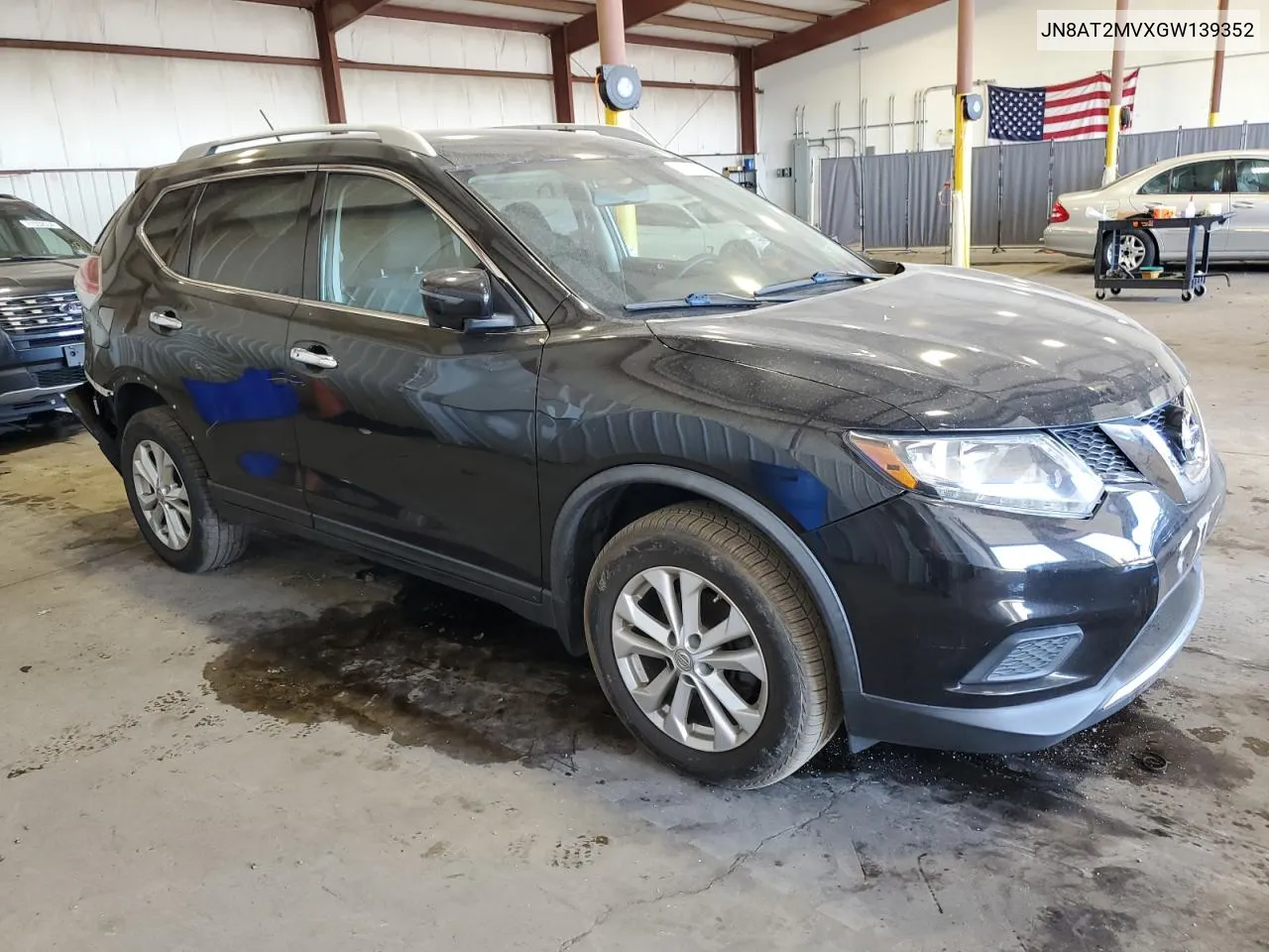 2016 Nissan Rogue S VIN: JN8AT2MVXGW139352 Lot: 71170814