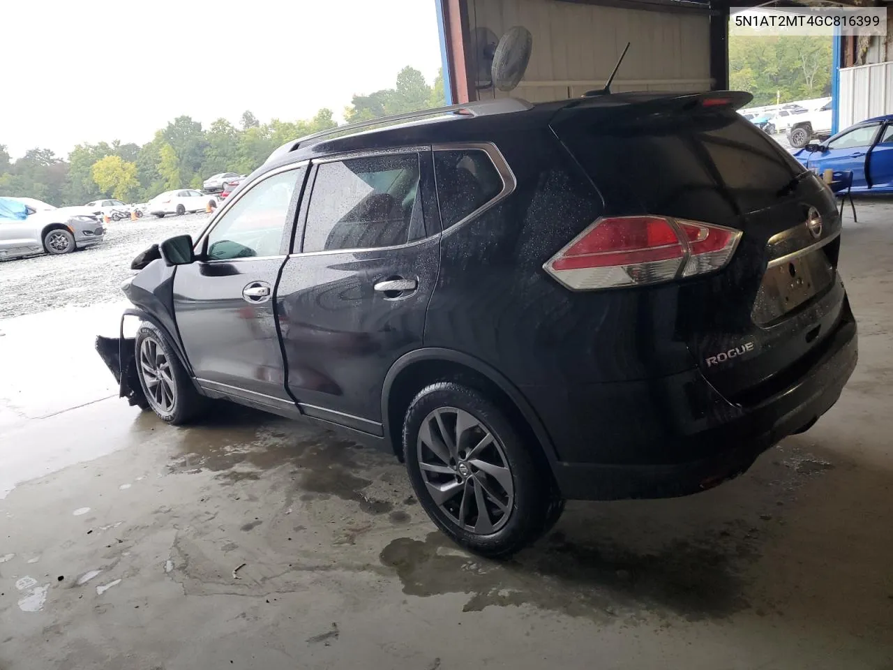 2016 Nissan Rogue S VIN: 5N1AT2MT4GC816399 Lot: 71201954