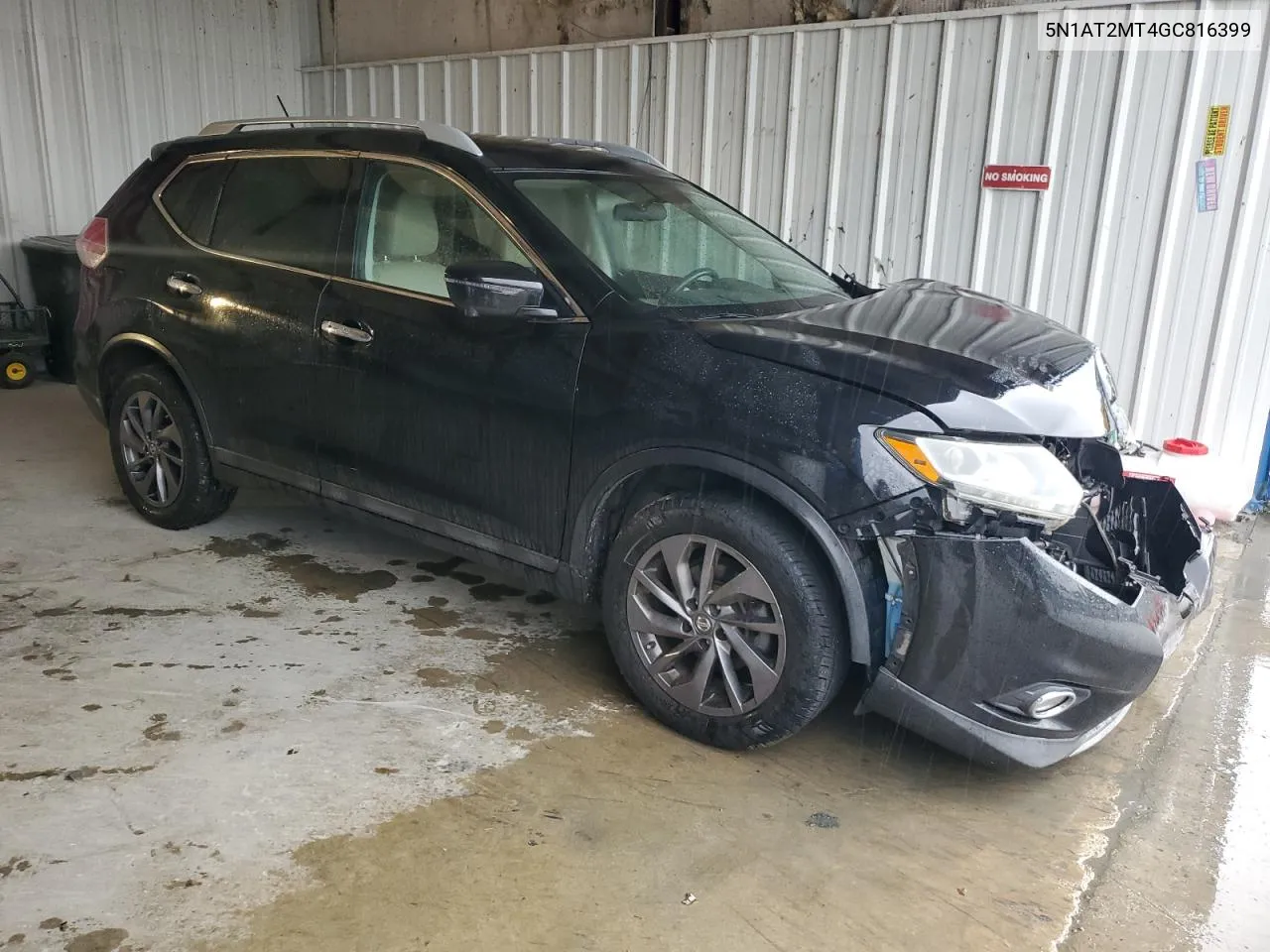 2016 Nissan Rogue S VIN: 5N1AT2MT4GC816399 Lot: 71201954