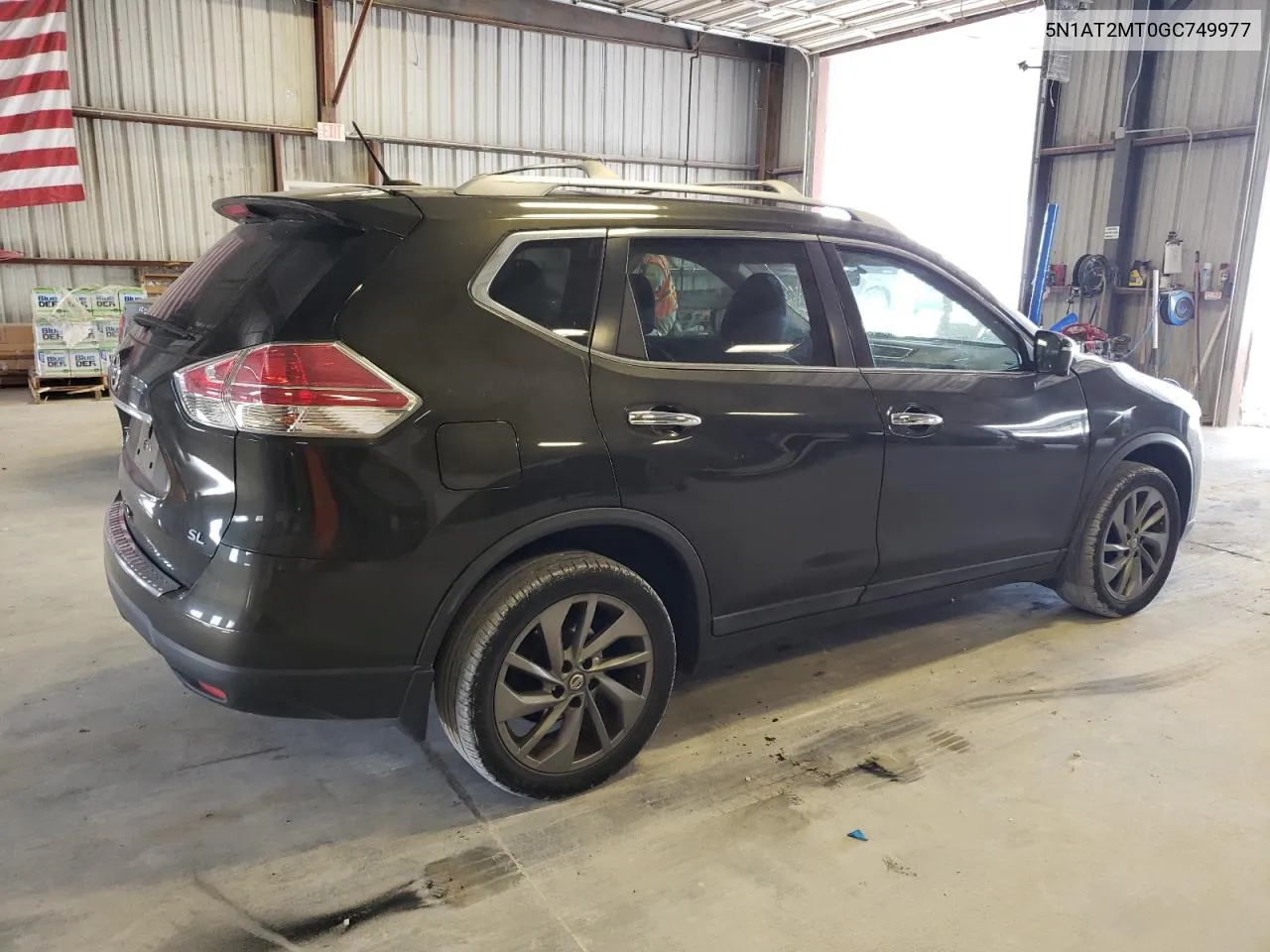 2016 Nissan Rogue S VIN: 5N1AT2MT0GC749977 Lot: 71269074