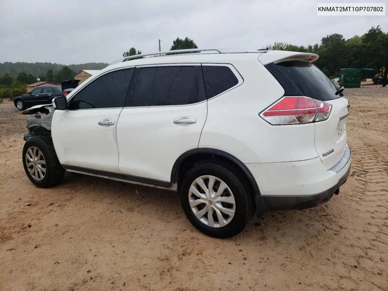 2016 Nissan Rogue S VIN: KNMAT2MT1GP707802 Lot: 71356324