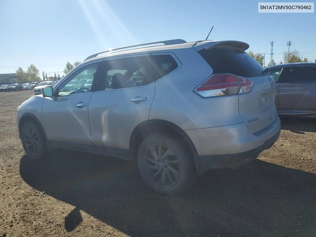 2016 Nissan Rogue S VIN: 5N1AT2MV5GC790462 Lot: 71575324