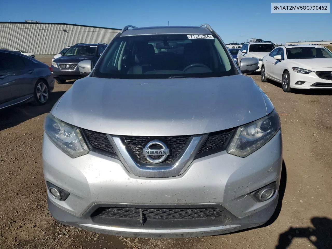 5N1AT2MV5GC790462 2016 Nissan Rogue S