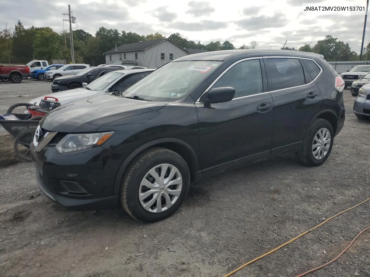 2016 Nissan Rogue S VIN: JN8AT2MV2GW153701 Lot: 71668504