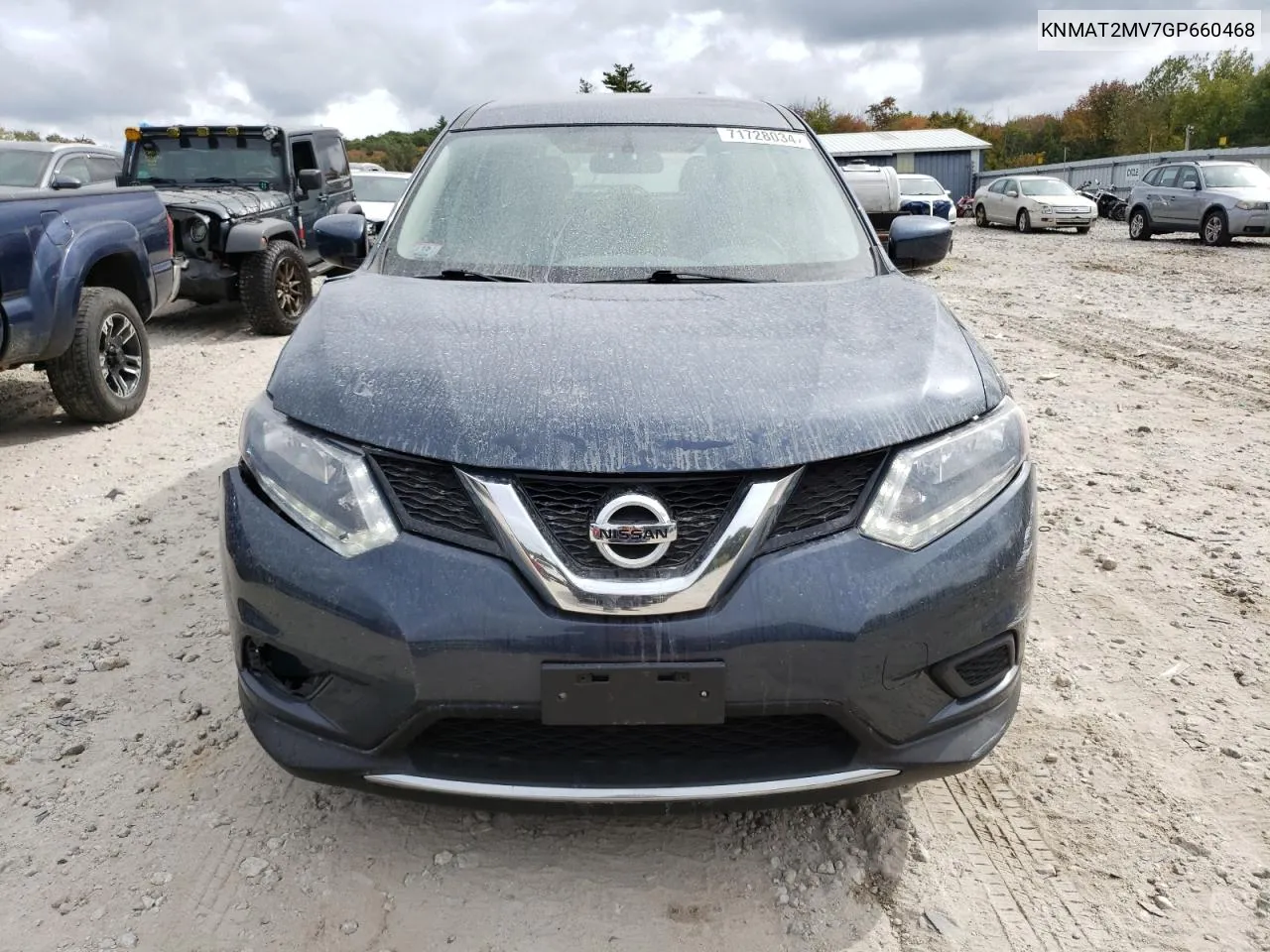 KNMAT2MV7GP660468 2016 Nissan Rogue S