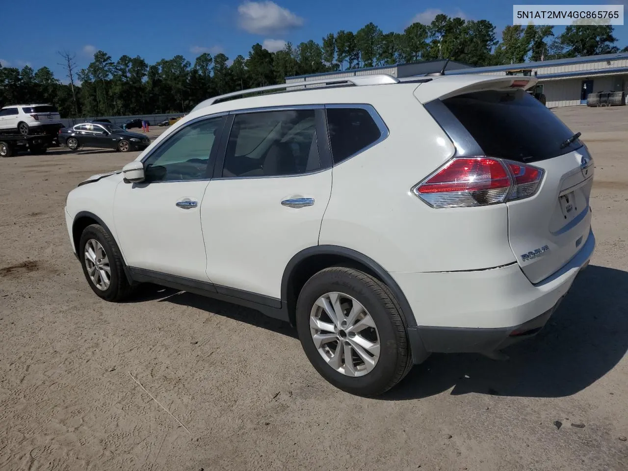 2016 Nissan Rogue S VIN: 5N1AT2MV4GC865765 Lot: 71741774