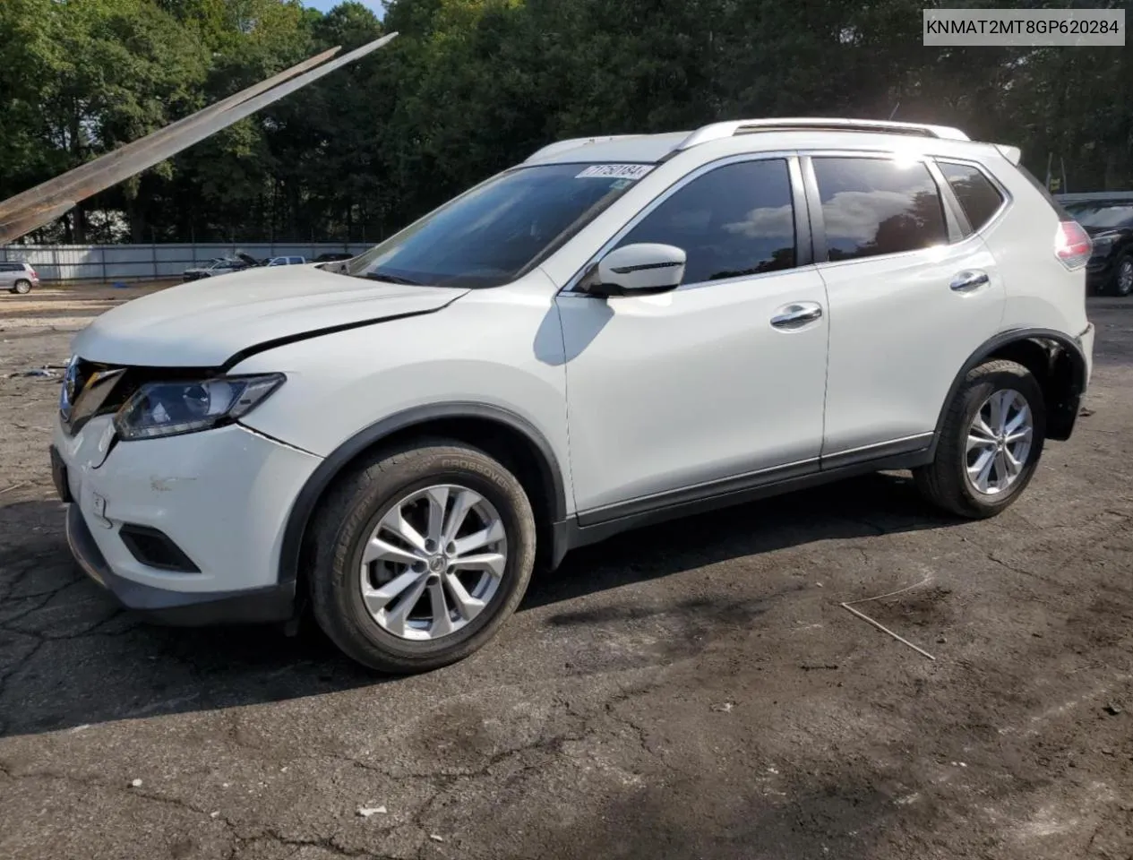 KNMAT2MT8GP620284 2016 Nissan Rogue S