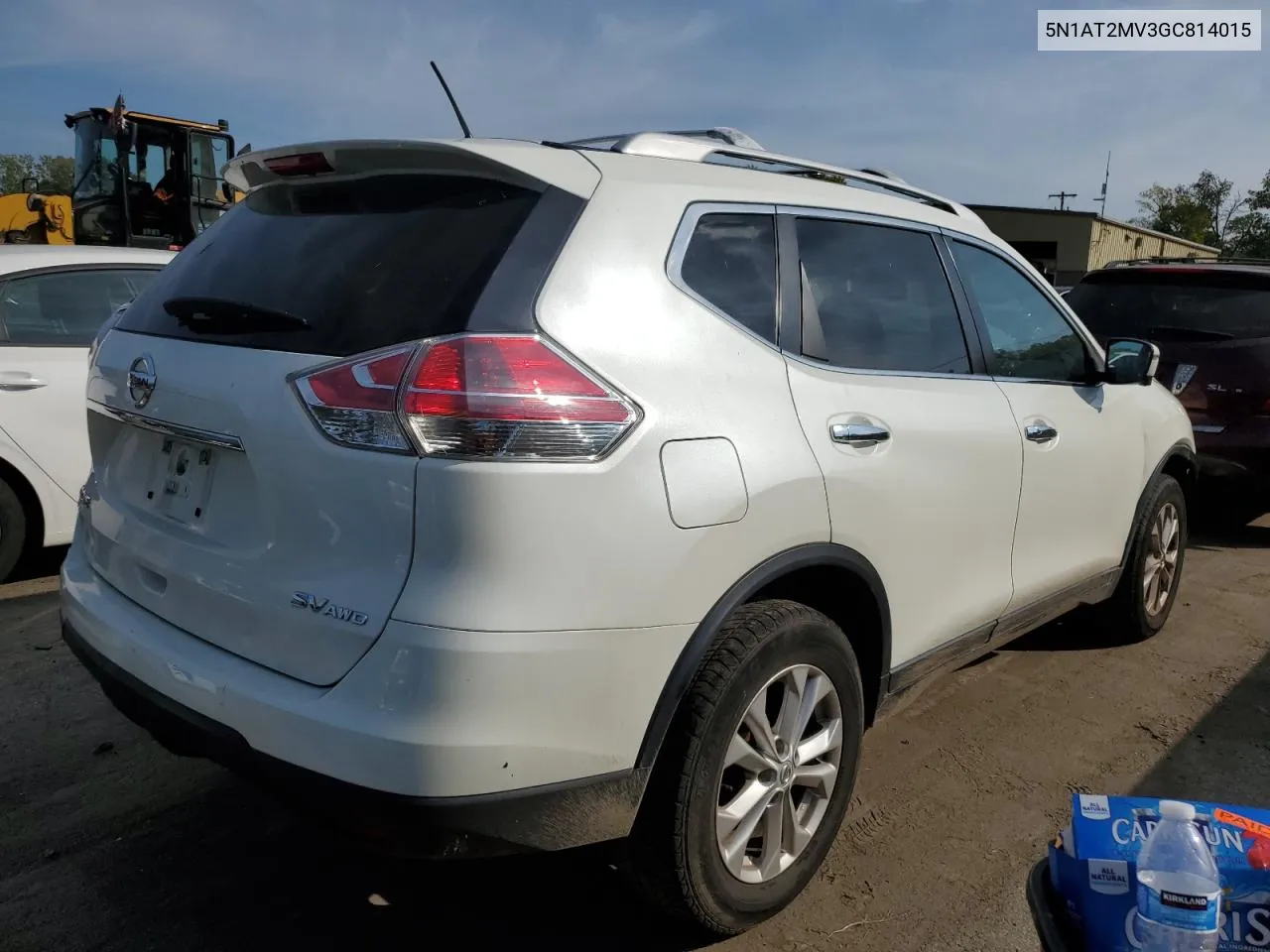 2016 Nissan Rogue S VIN: 5N1AT2MV3GC814015 Lot: 71793874