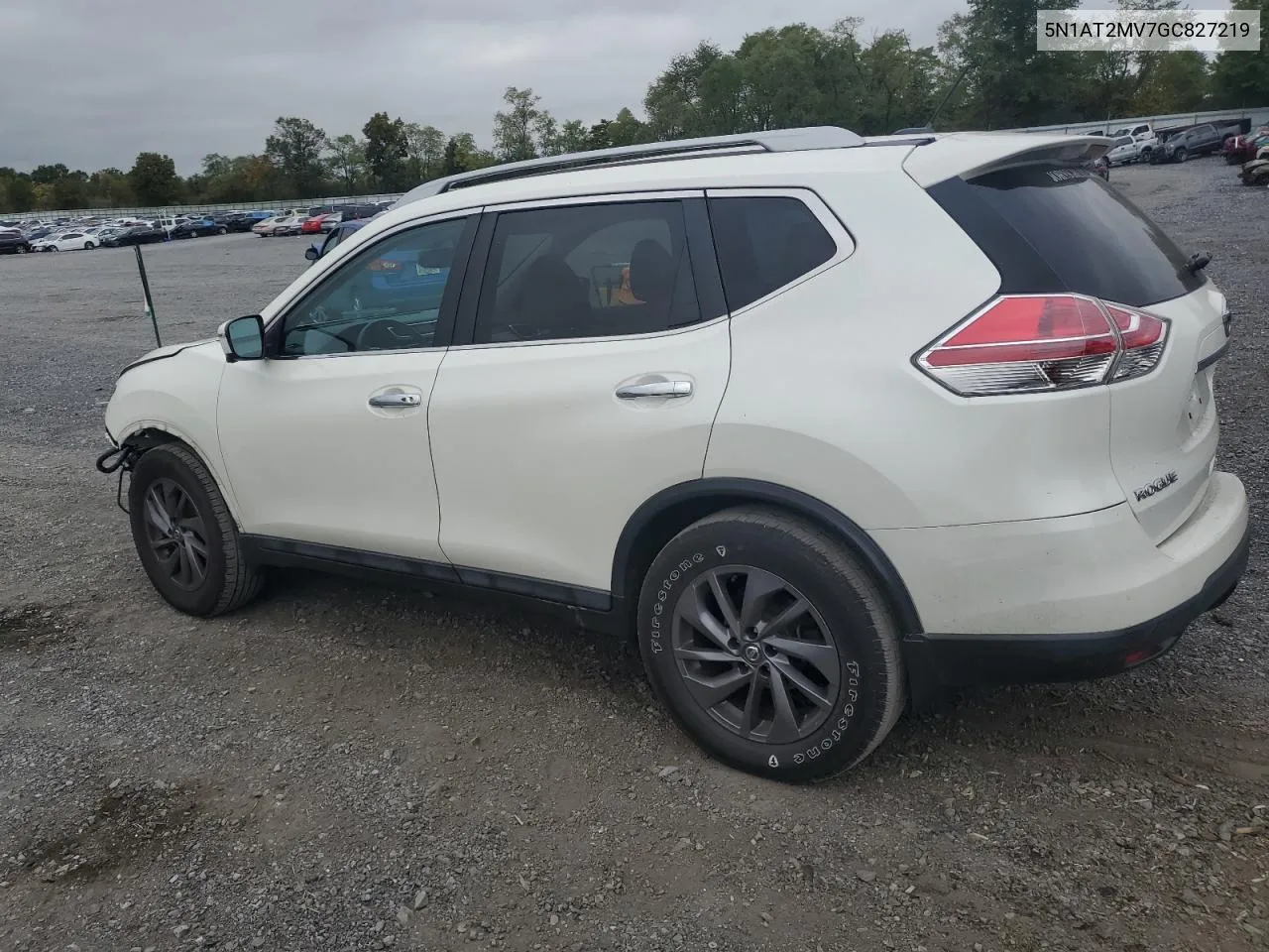 2016 Nissan Rogue S VIN: 5N1AT2MV7GC827219 Lot: 71937954