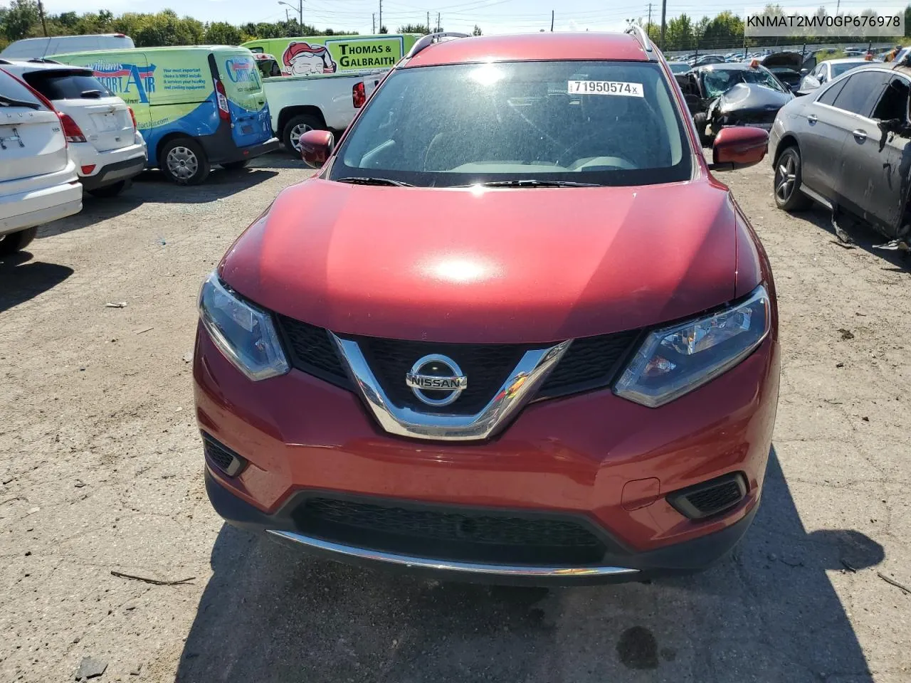 KNMAT2MV0GP676978 2016 Nissan Rogue S