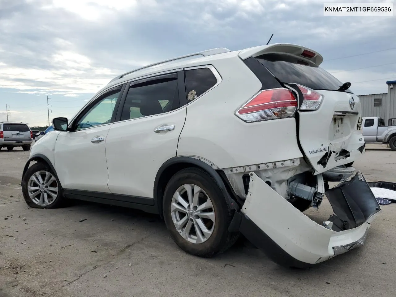 2016 Nissan Rogue S VIN: KNMAT2MT1GP669536 Lot: 71986894