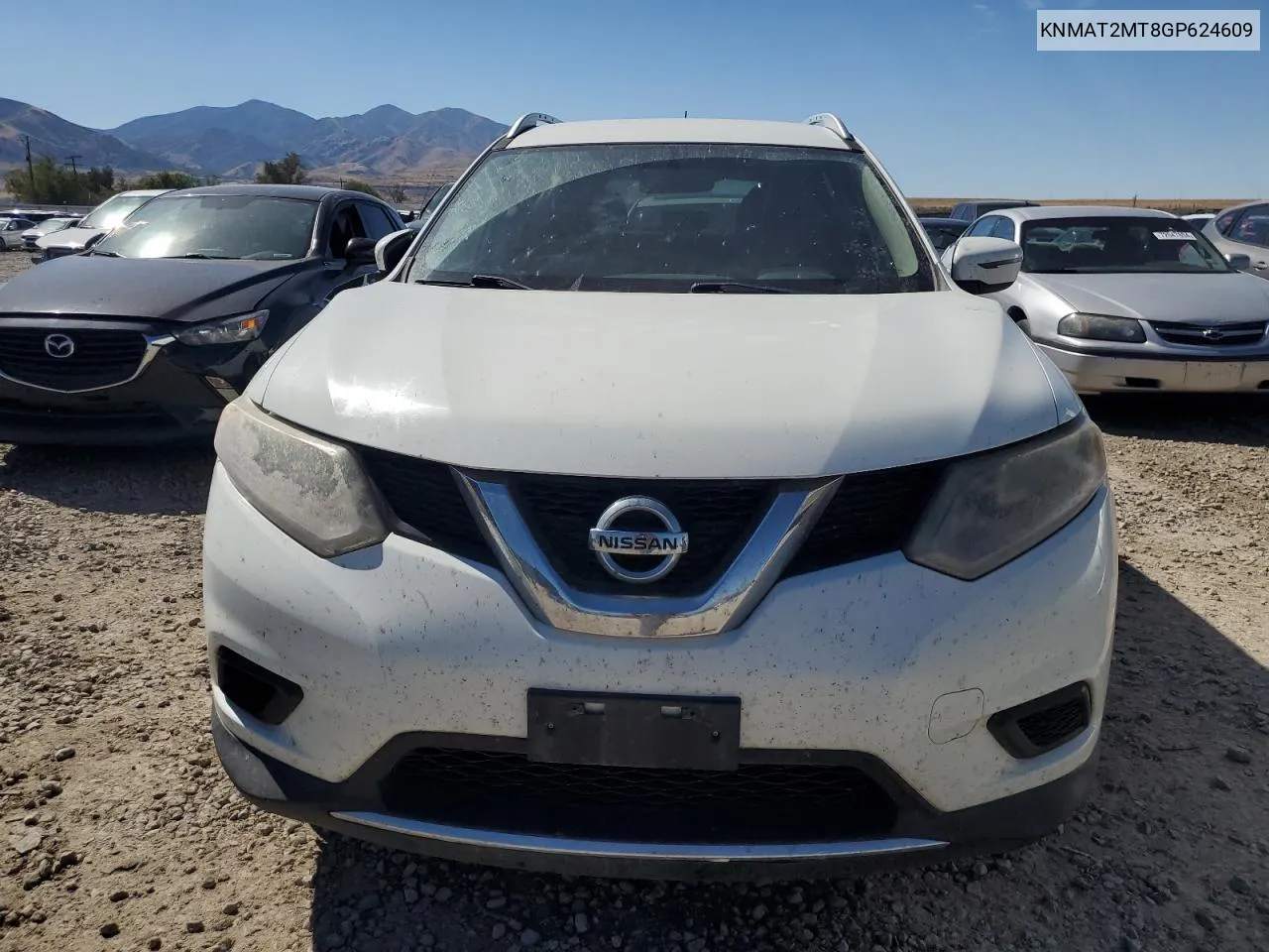 KNMAT2MT8GP624609 2016 Nissan Rogue S