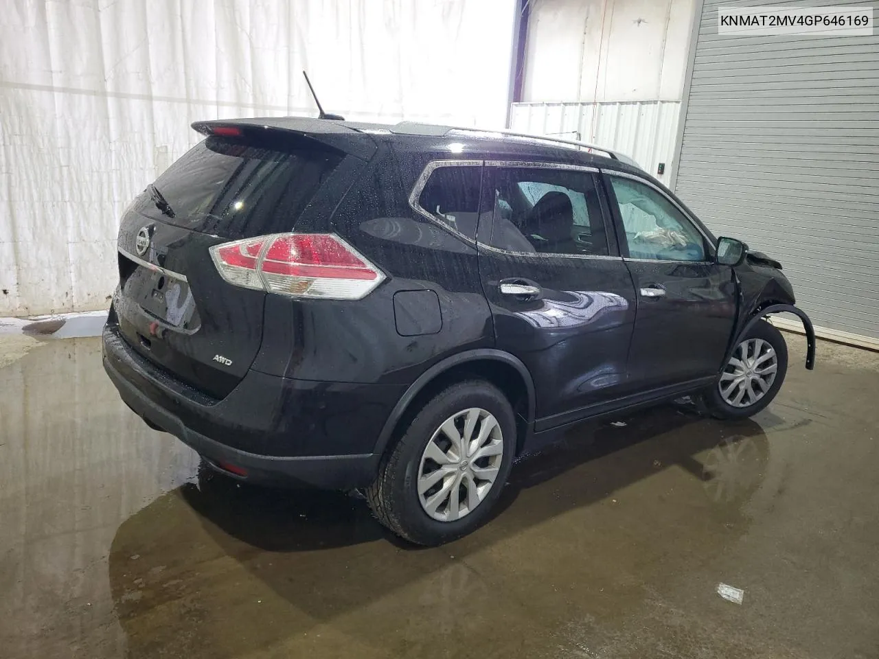 2016 Nissan Rogue S VIN: KNMAT2MV4GP646169 Lot: 72051154