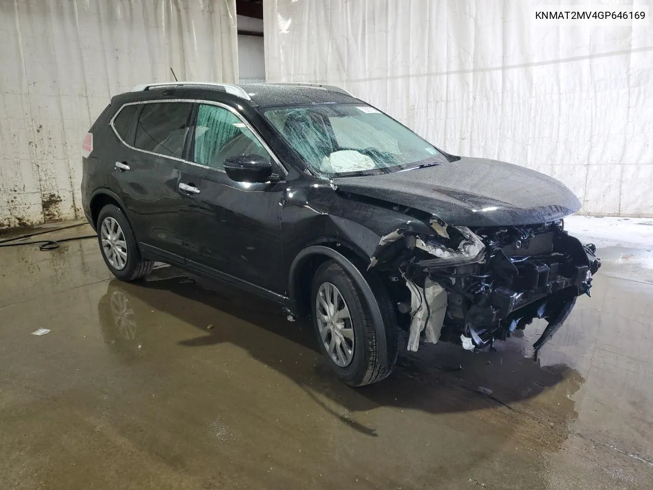 2016 Nissan Rogue S VIN: KNMAT2MV4GP646169 Lot: 72051154