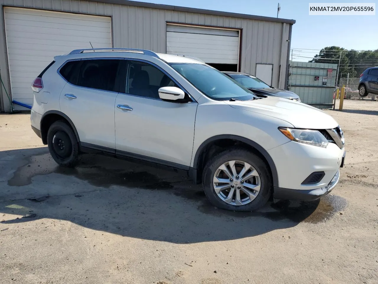 KNMAT2MV2GP655596 2016 Nissan Rogue S