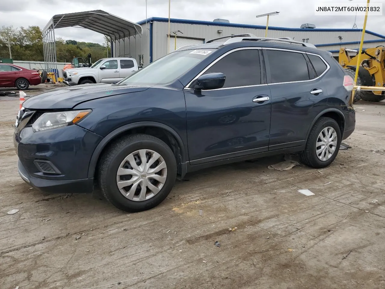 2016 Nissan Rogue S VIN: JN8AT2MT6GW021832 Lot: 72090764