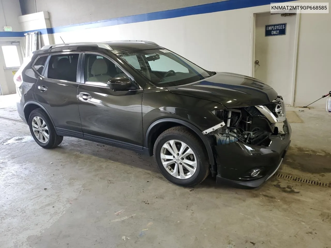 KNMAT2MT9GP668585 2016 Nissan Rogue S