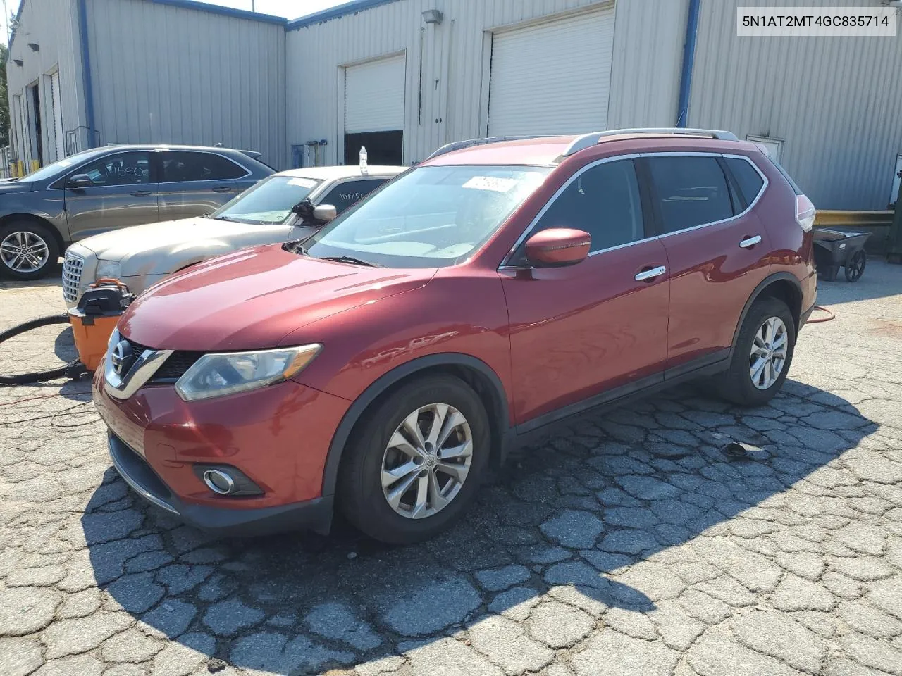 2016 Nissan Rogue S VIN: 5N1AT2MT4GC835714 Lot: 72193904