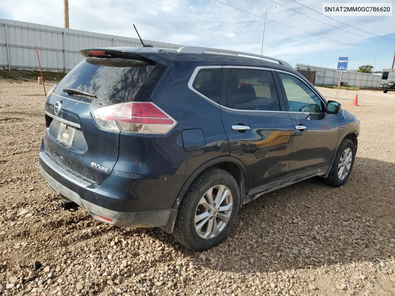 2016 Nissan Rogue S VIN: 5N1AT2MM0GC786620 Lot: 72210914