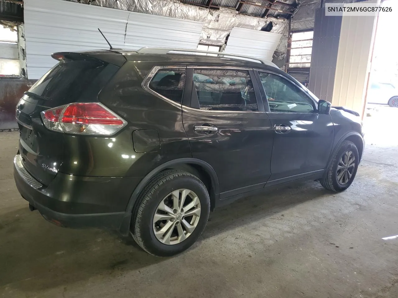 2016 Nissan Rogue S VIN: 5N1AT2MV6GC877626 Lot: 72233194