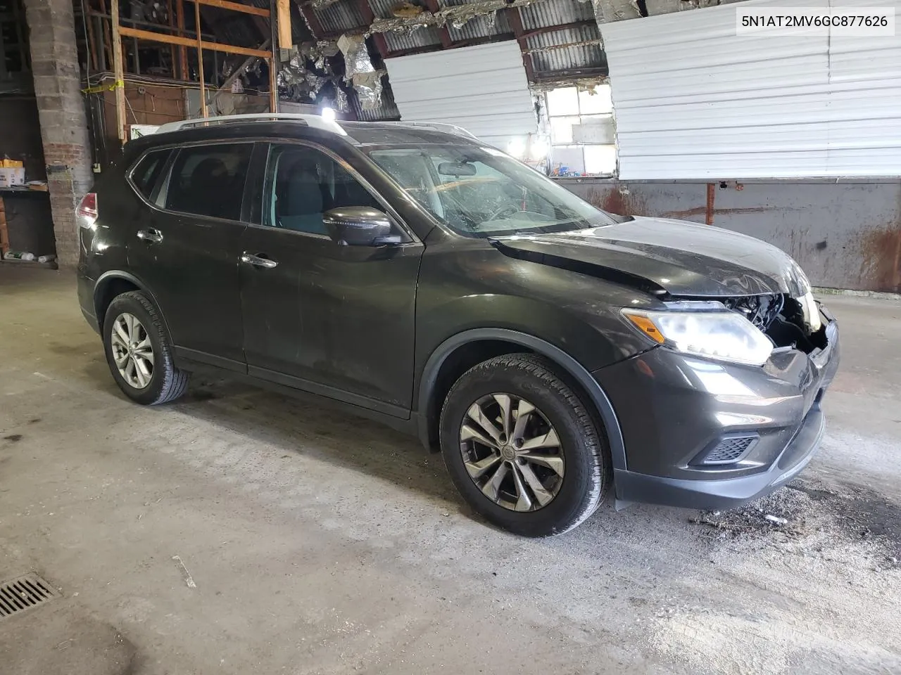 2016 Nissan Rogue S VIN: 5N1AT2MV6GC877626 Lot: 72233194