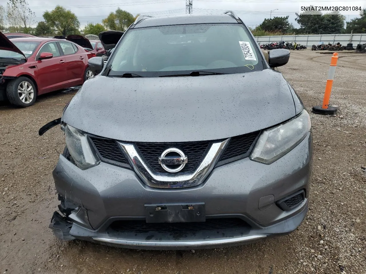 5N1AT2MM2GC801084 2016 Nissan Rogue S