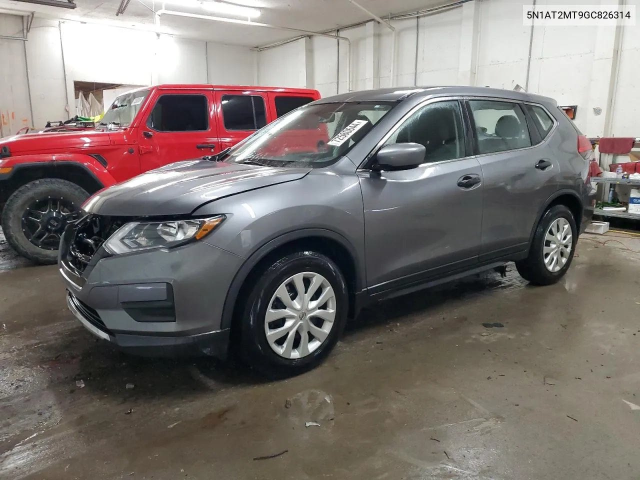 2016 Nissan Rogue S VIN: 5N1AT2MT9GC826314 Lot: 72580644