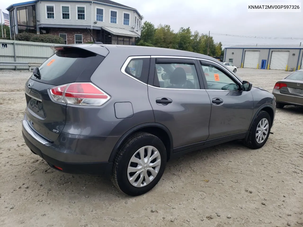 KNMAT2MV0GP597326 2016 Nissan Rogue S