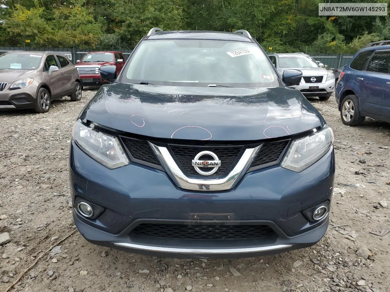 JN8AT2MV6GW145293 2016 Nissan Rogue S