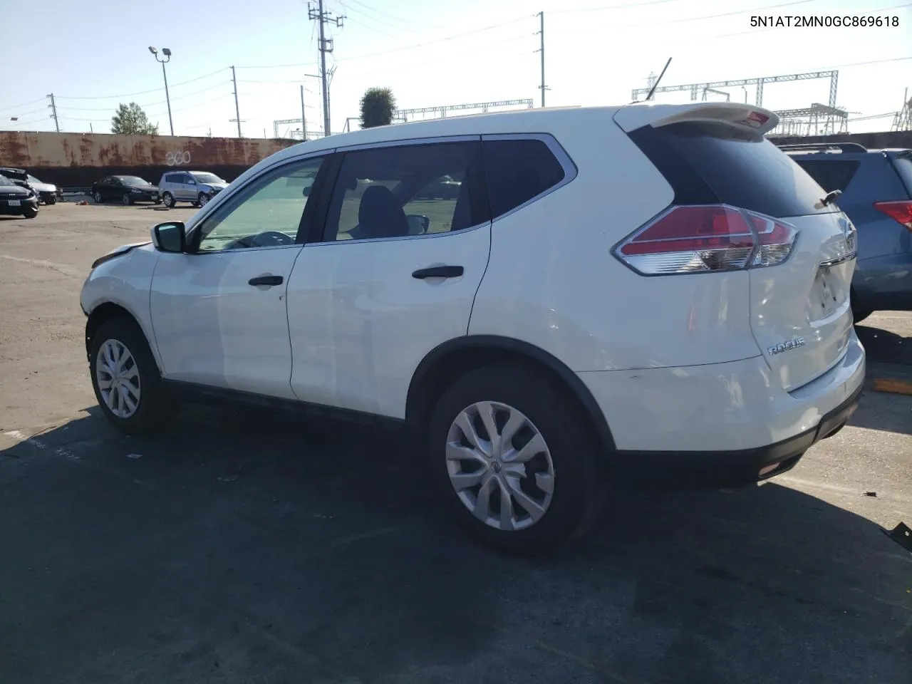 2016 Nissan Rogue S VIN: 5N1AT2MN0GC869618 Lot: 72651214