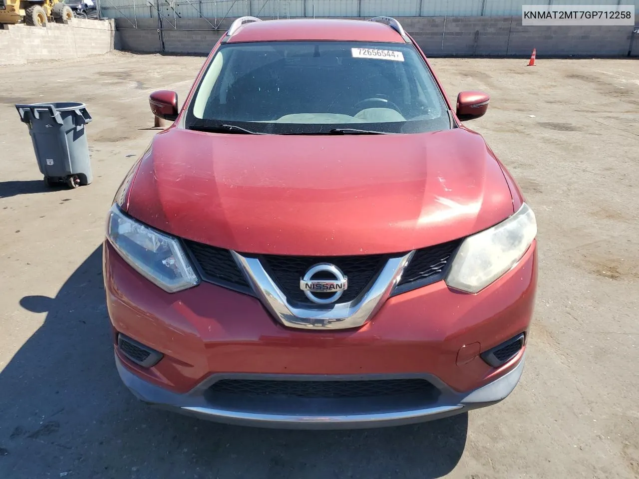 KNMAT2MT7GP712258 2016 Nissan Rogue S