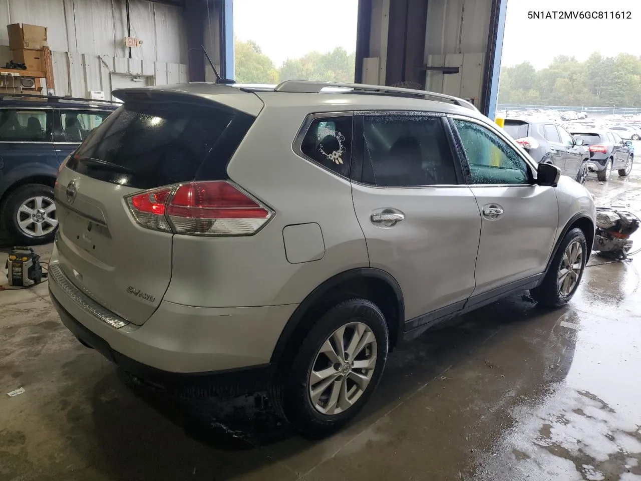 2016 Nissan Rogue S VIN: 5N1AT2MV6GC811612 Lot: 72705194