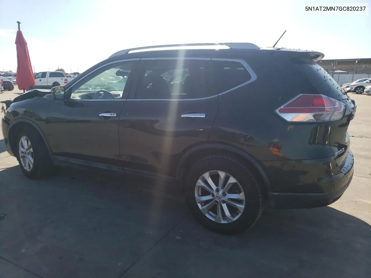 2016 Nissan Rogue S VIN: 5N1AT2MN7GC820237 Lot: 72785544