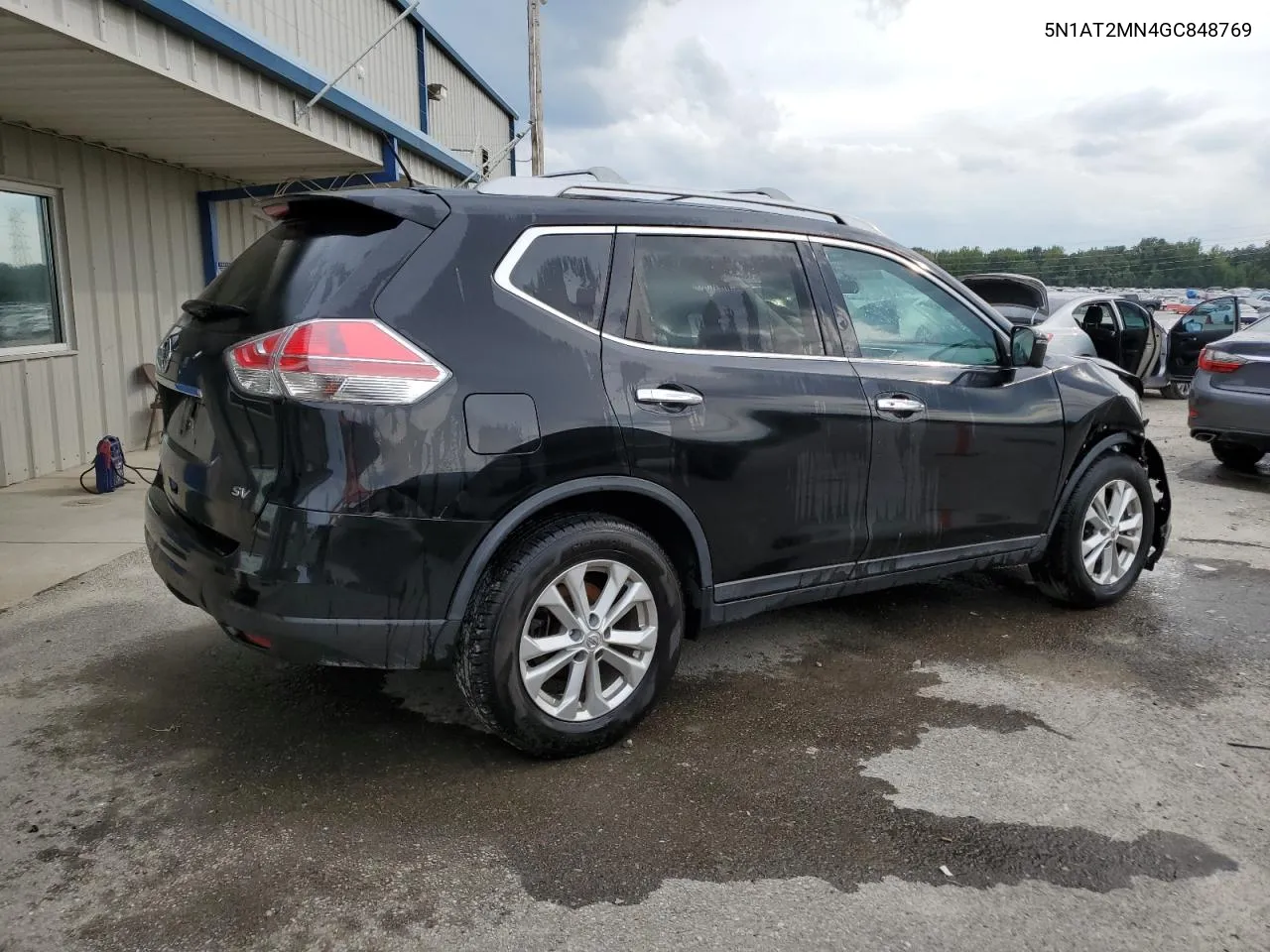 2016 Nissan Rogue S VIN: 5N1AT2MN4GC848769 Lot: 72786384