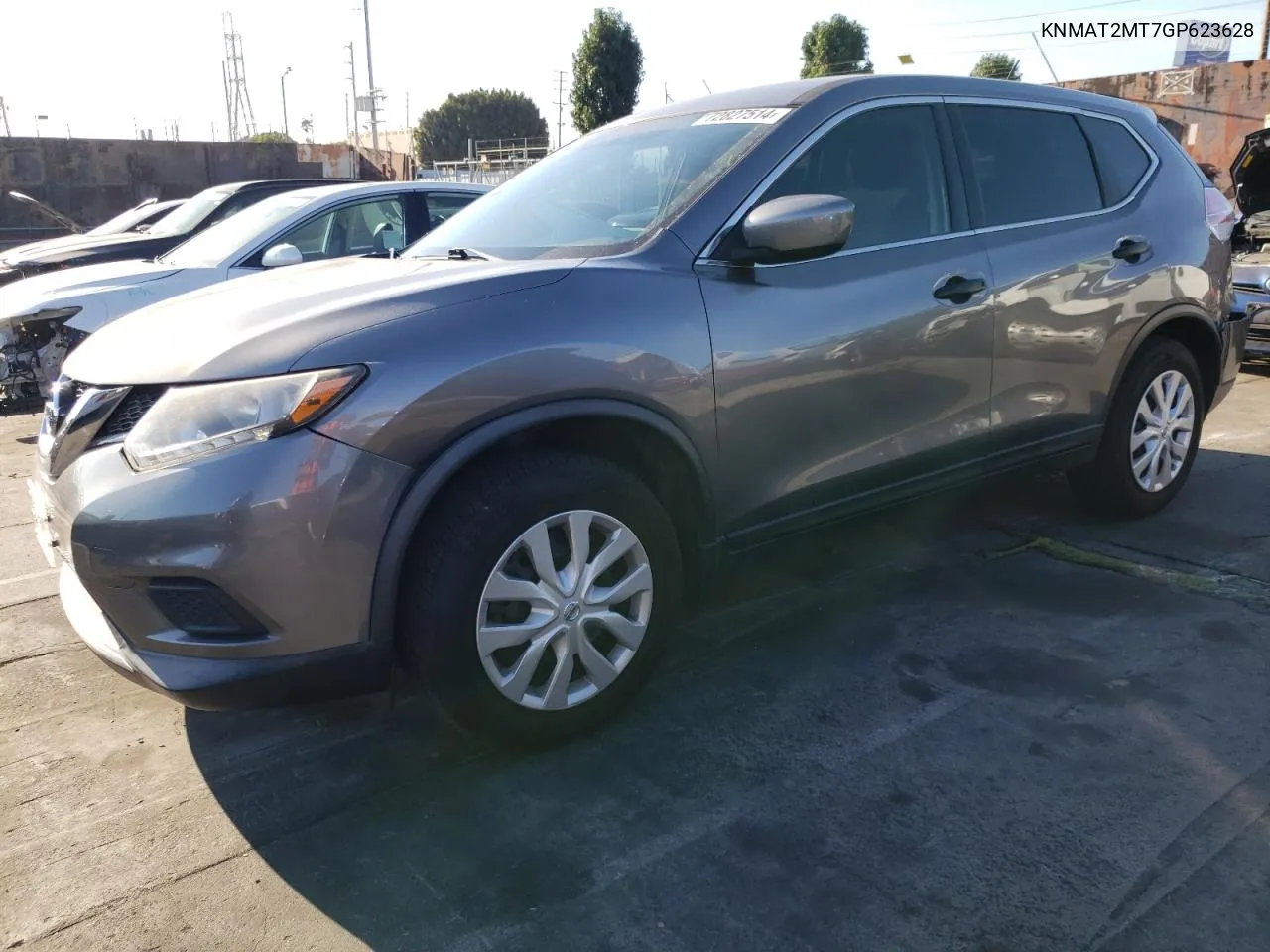 KNMAT2MT7GP623628 2016 Nissan Rogue S