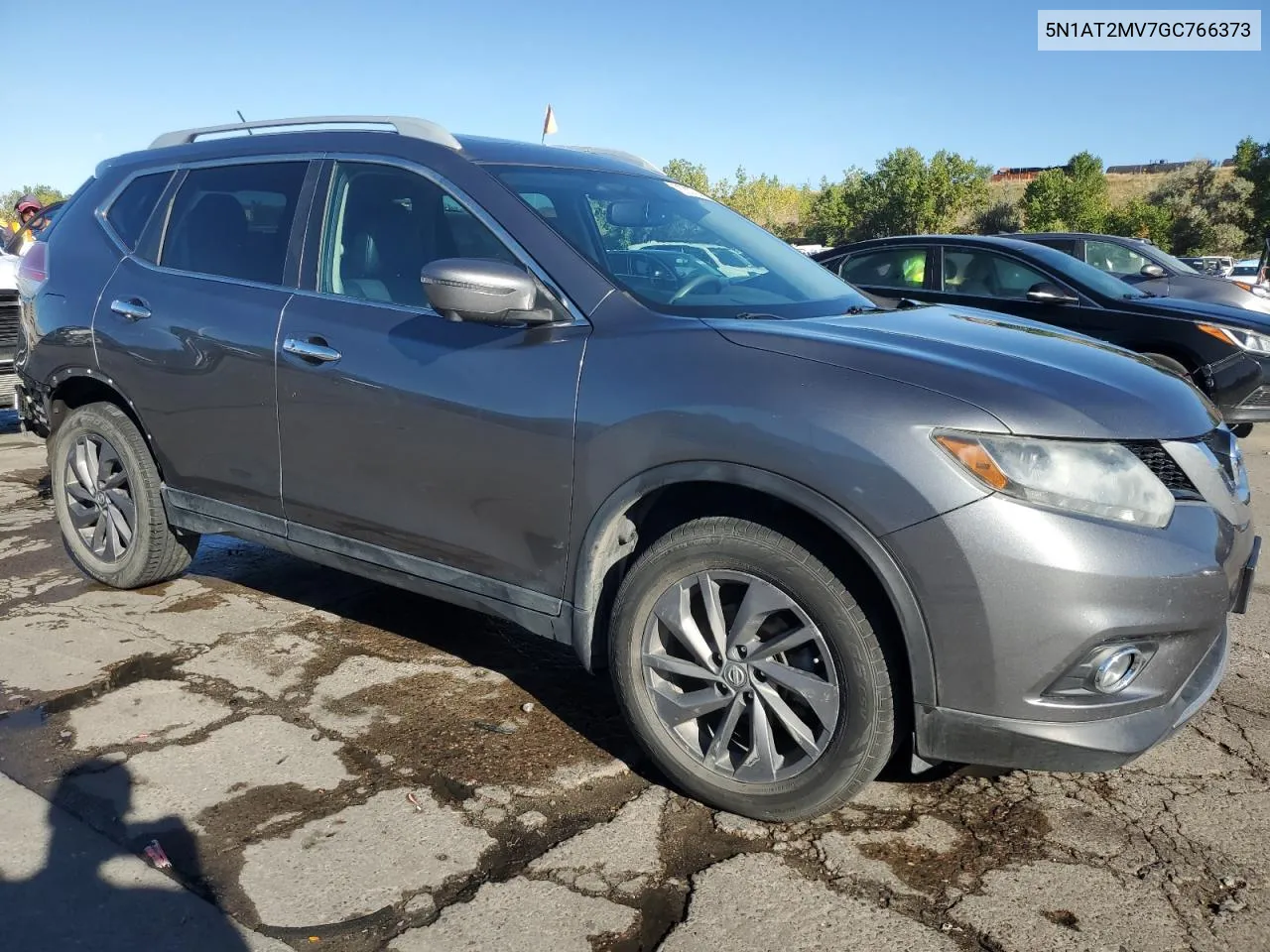 2016 Nissan Rogue S VIN: 5N1AT2MV7GC766373 Lot: 72837944