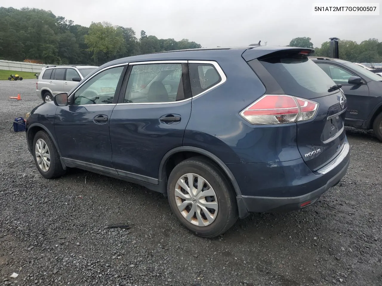 2016 Nissan Rogue S VIN: 5N1AT2MT7GC900507 Lot: 72853694