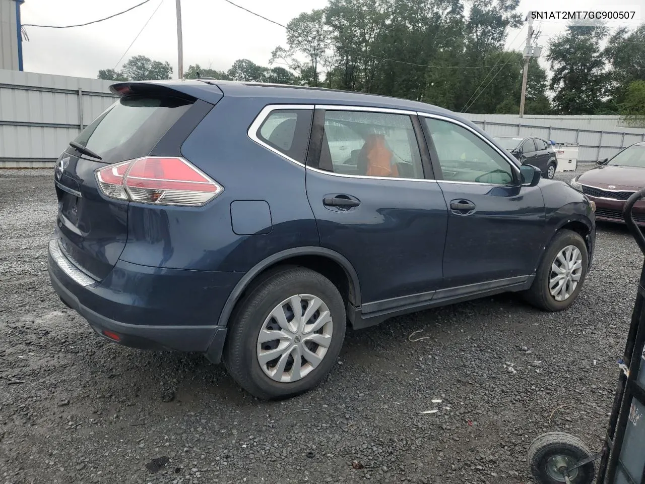 2016 Nissan Rogue S VIN: 5N1AT2MT7GC900507 Lot: 72853694